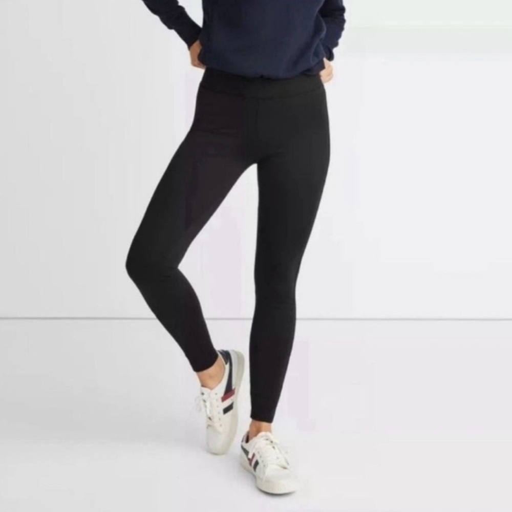 AMERICAN Giant‎ Ponte Leggings Sz 8 Black